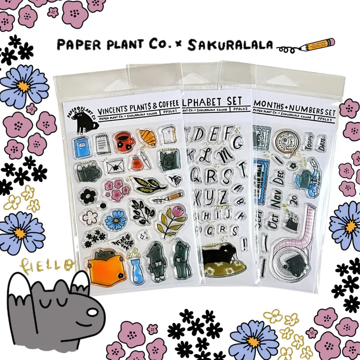 Paper Plant Co. x Sakuralala - Alphabet (4" x 6")