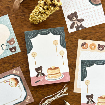 Waka Nakauchi / Memo Pad - Bear's Sweets Shop