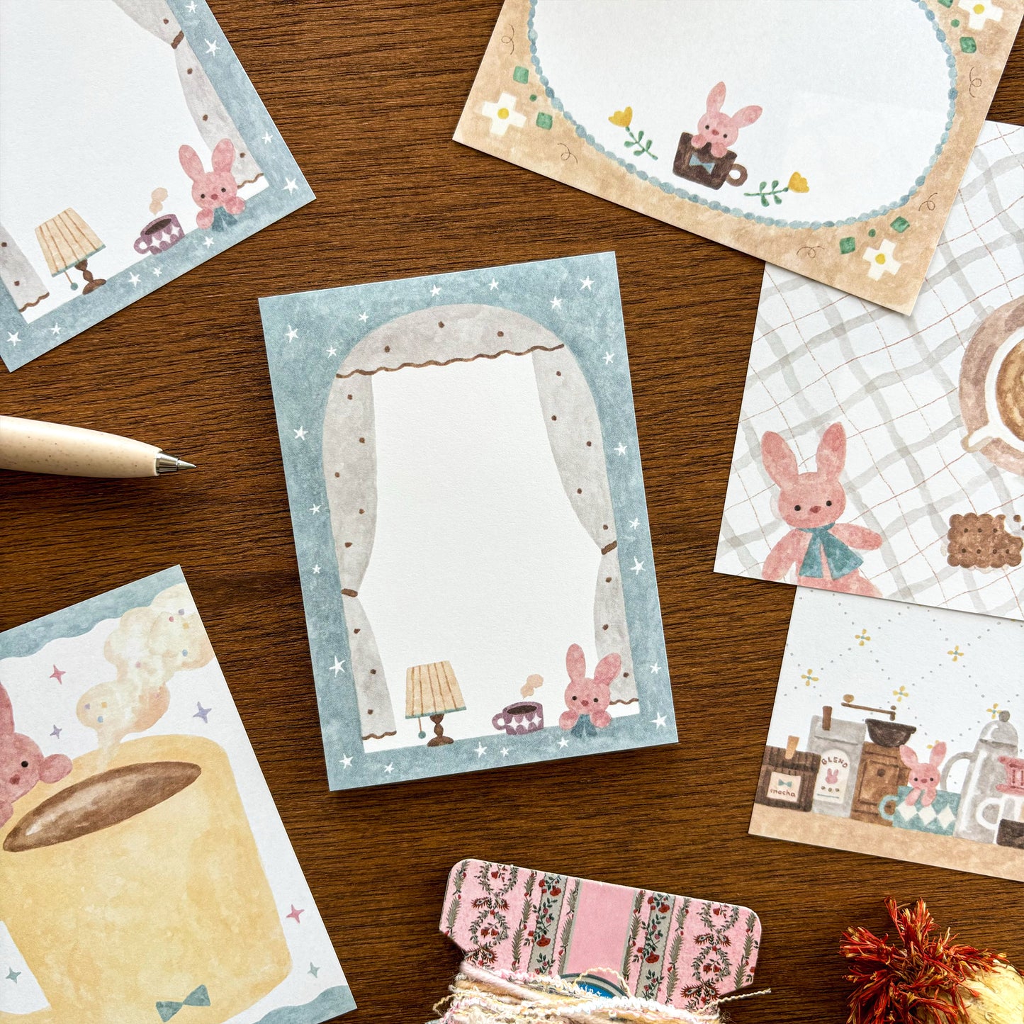 Waka Nakauchi / Memo Pad - Bunny's Cafe