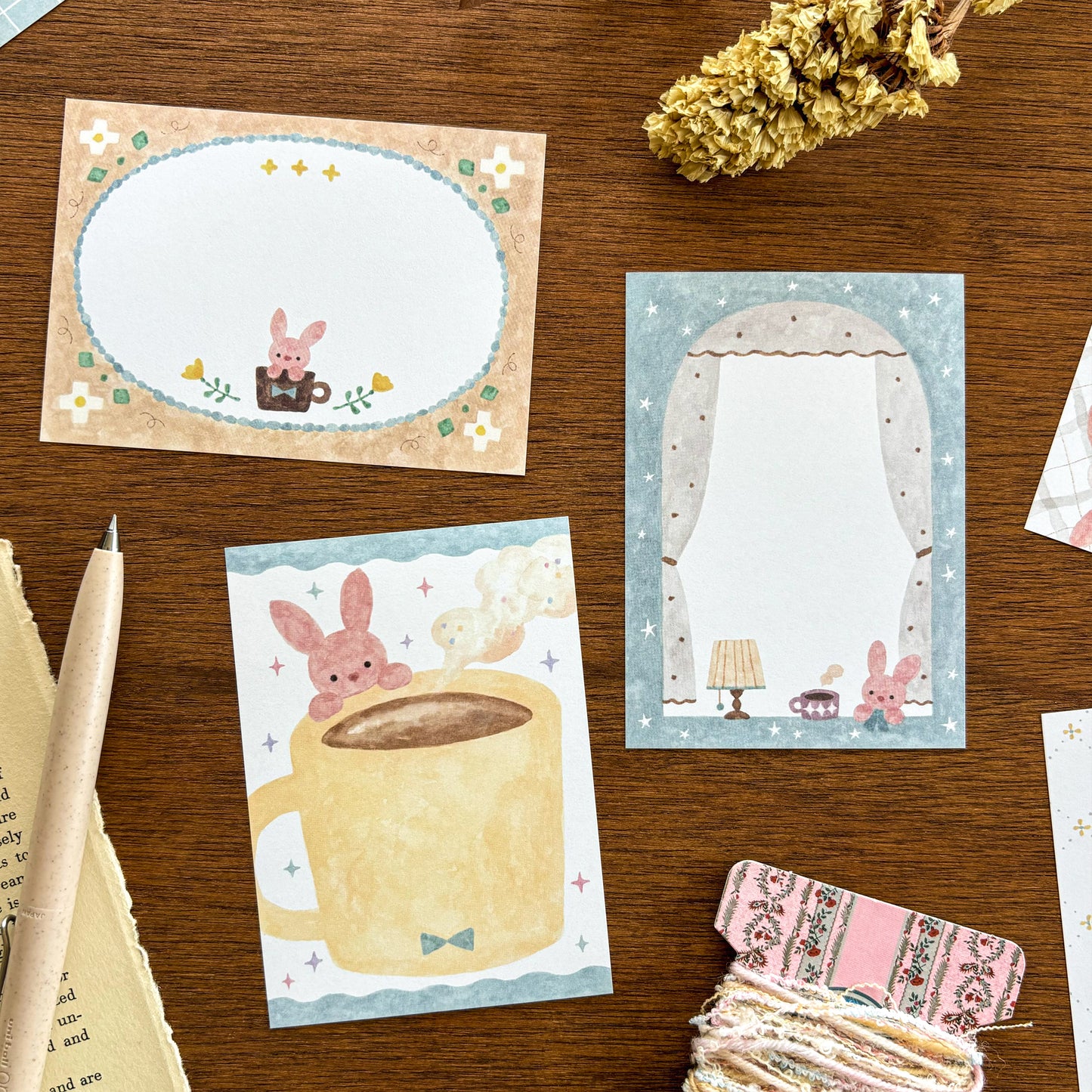 Waka Nakauchi / Memo Pad - Bunny's Cafe