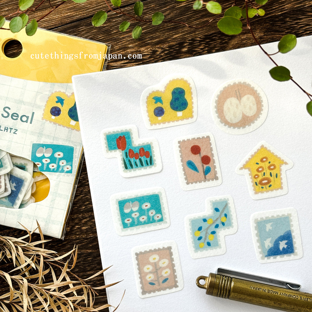 Emi Nakano Flake Stickers - Little Stamps