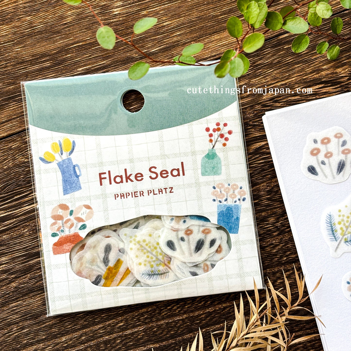 Emi Nakano Flake Stickers - Life with Little Flowers