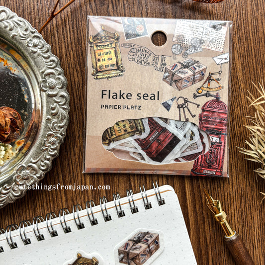 Lin Chia Ning Flake Stickers - Send More Mail