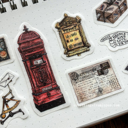 Lin Chia Ning Flake Stickers - Send More Mail