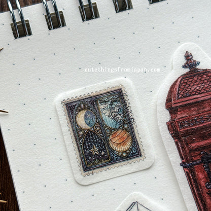 Lin Chia Ning Flake Stickers - Send More Mail