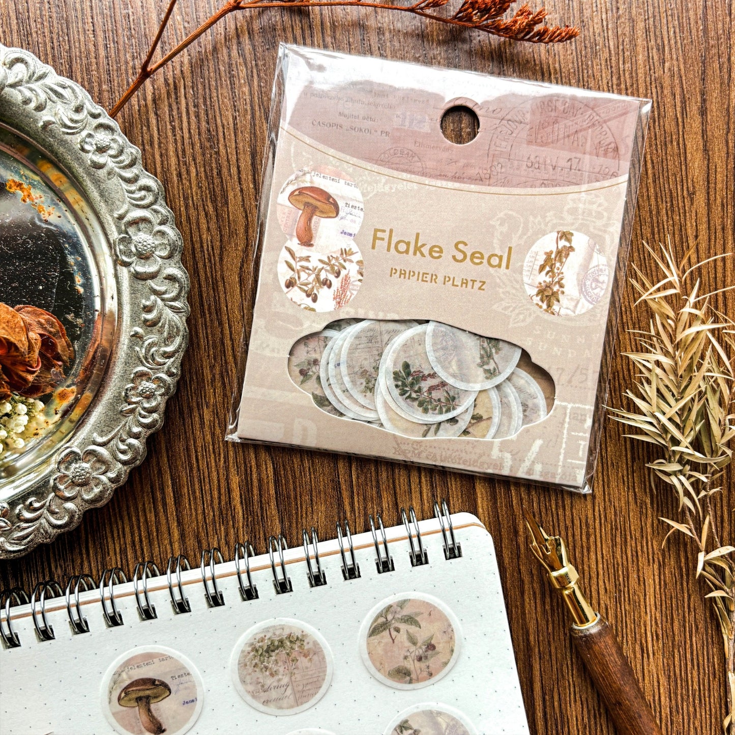 Sunny Sunday / Flake Stickers - Botanical