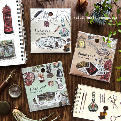 Lin Chia Ning Flake Stickers - Send More Mail