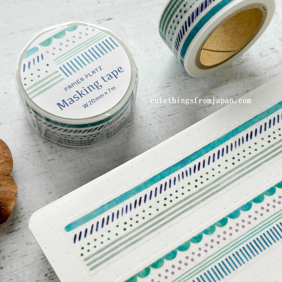 Washi Tape - Blue Layer