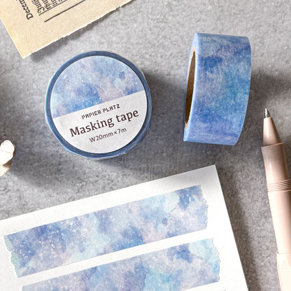 Washi Tape - Blue Cloud