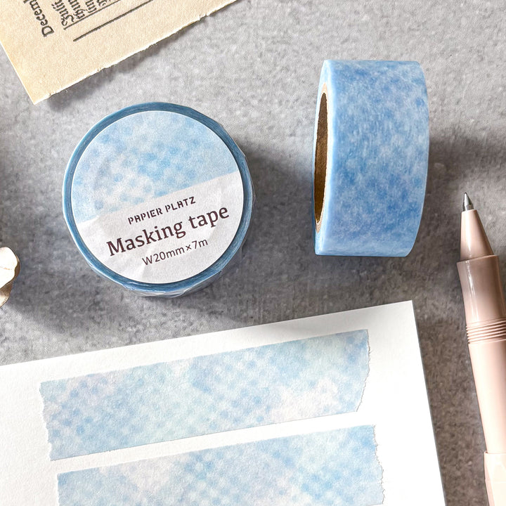 Washi Tape - Blue Grid