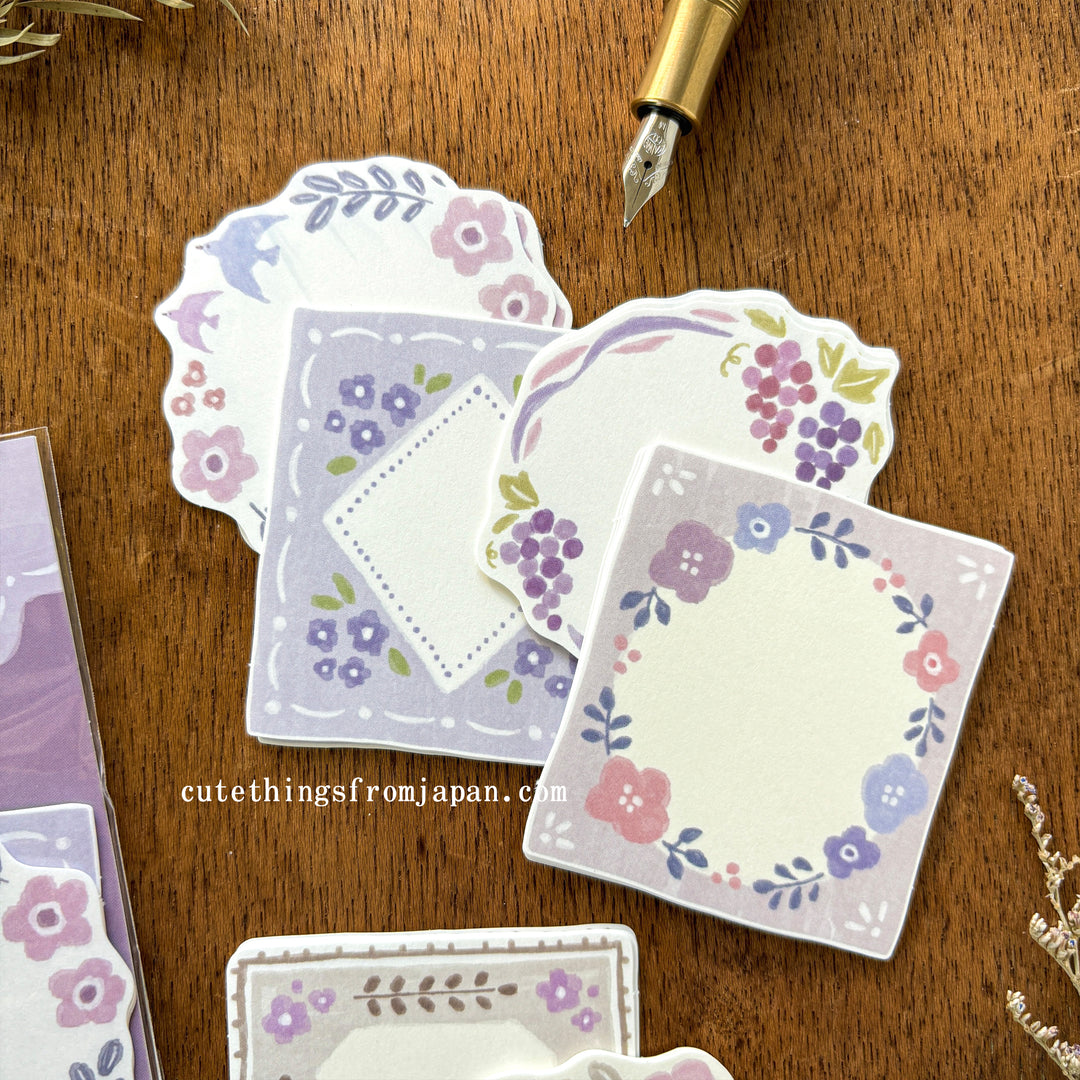 Ricordo Flake Stickers - Purple