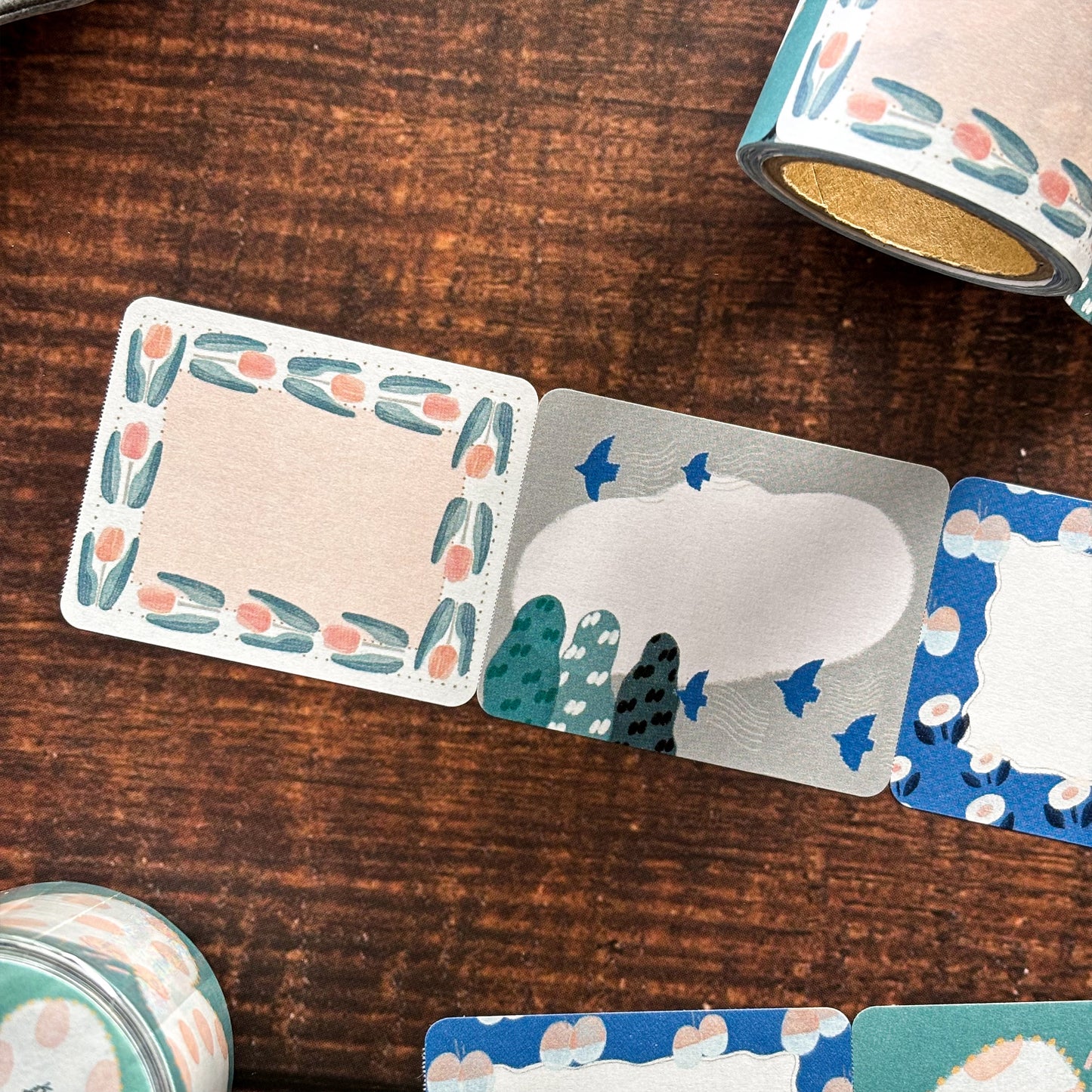 Emi Nakano Roll Sticky Note - Spring Walk