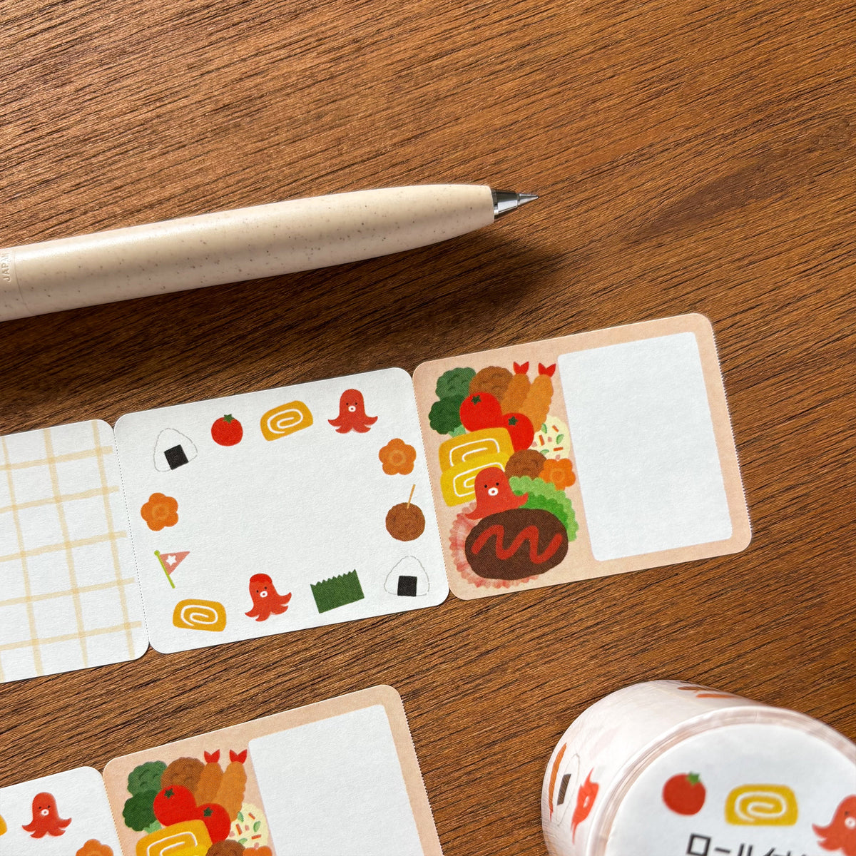 Papier Platz / Roll Sticky Note - Bento Box