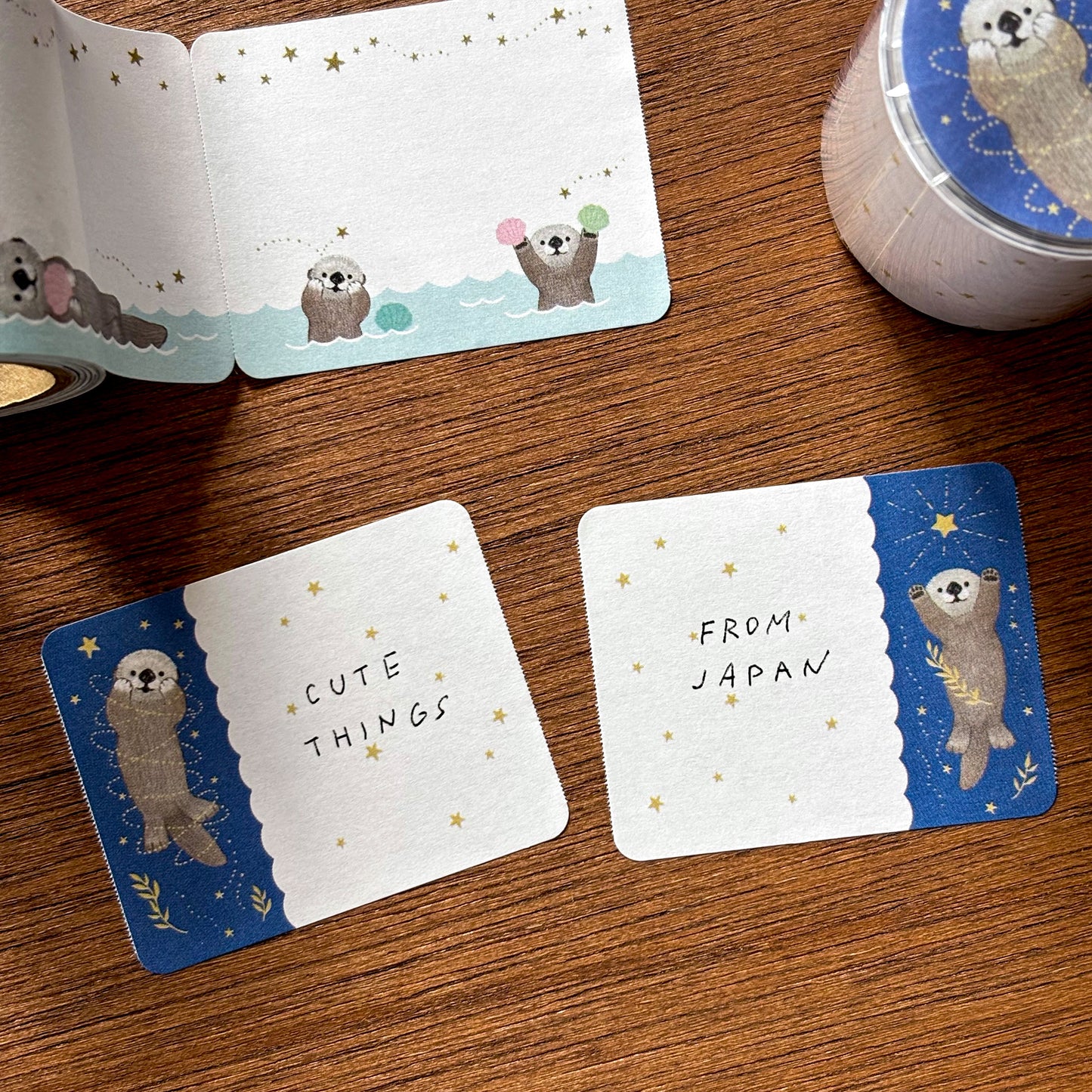 MILINA Roll Sticky Note - Happy Otter
