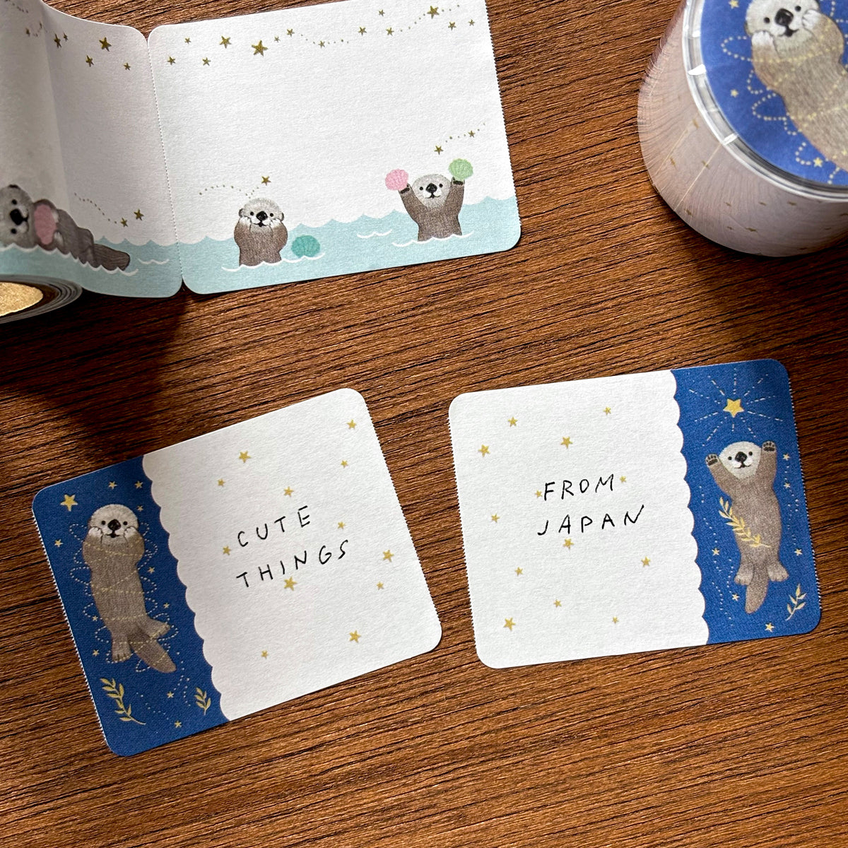 MILINA / Roll Sticky Note - Happy Otter