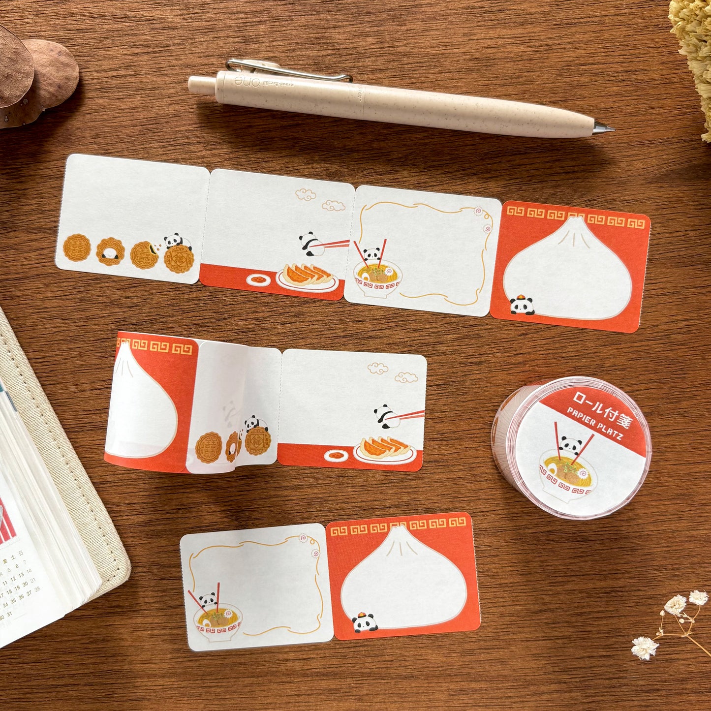 Roll Sticky Notes - Panda's Restaurant
