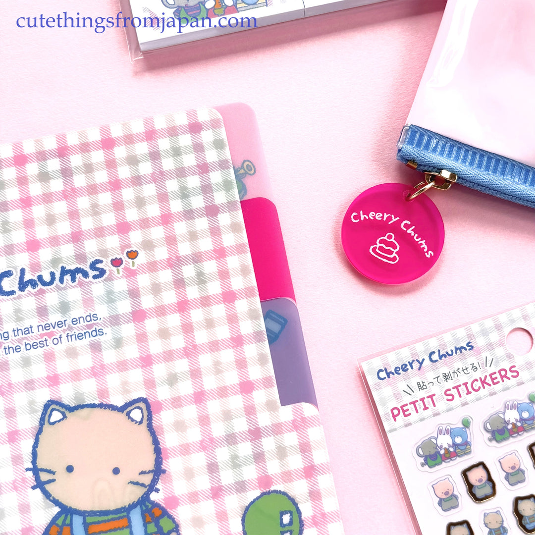 Sanrio A5 Clear File - Cherry Chums