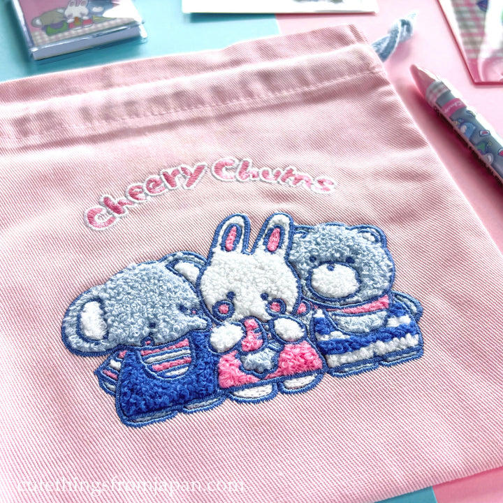 Sanrio Drawstring Purse - Cherry Chums