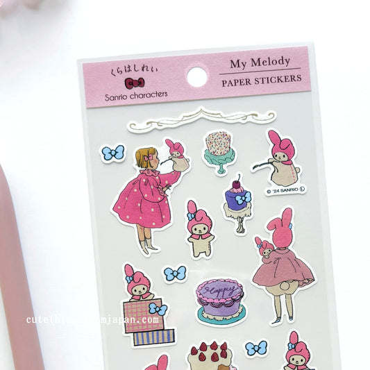 Limited Edition Rei Kurahashi Stickers - My Melody