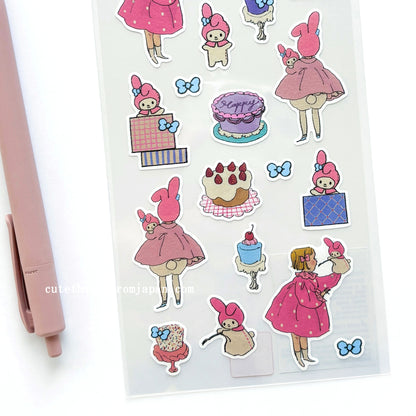 Limited Edition Rei Kurahashi Stickers - My Melody