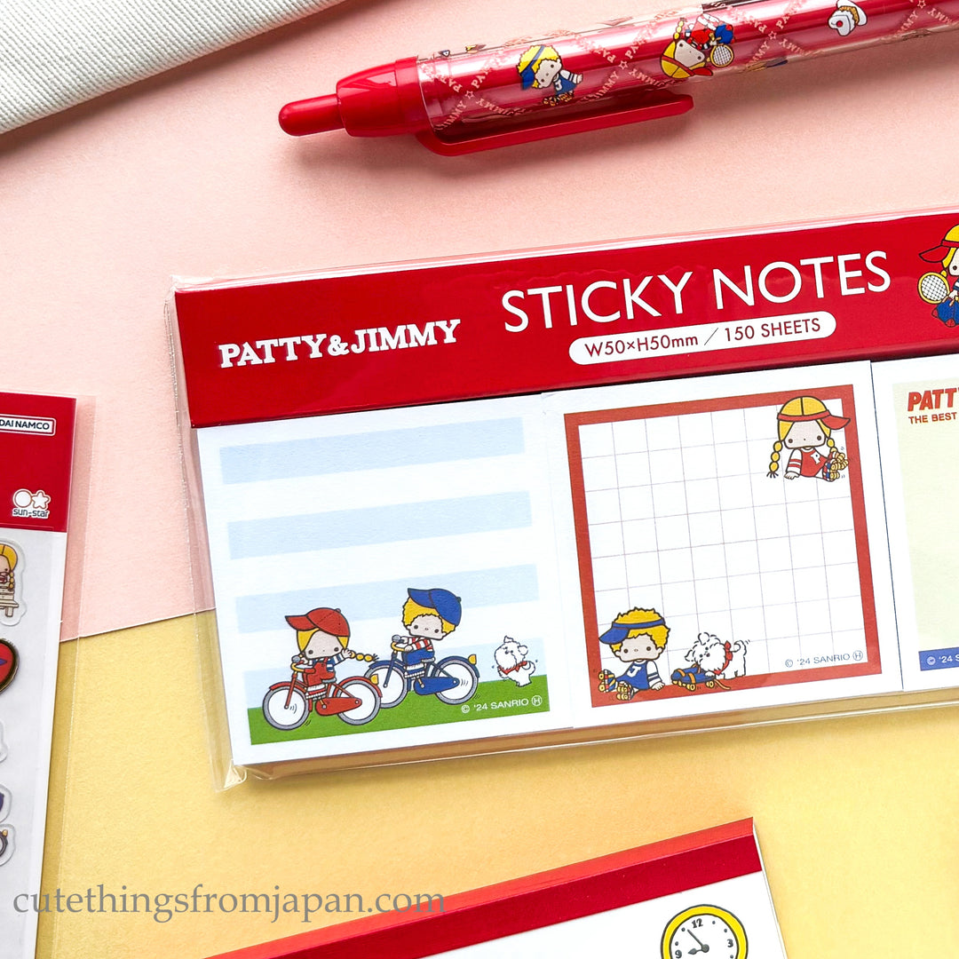 Sanrio Sticky Notes - Patty & Jimmy