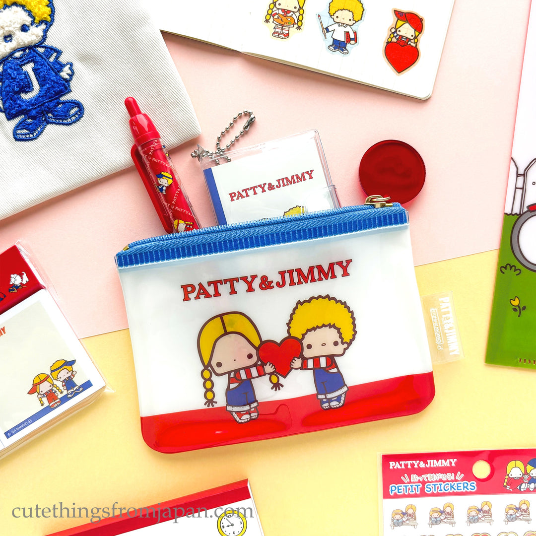 Sanrio Mini Zipper Pouch - Patty & Jimmy