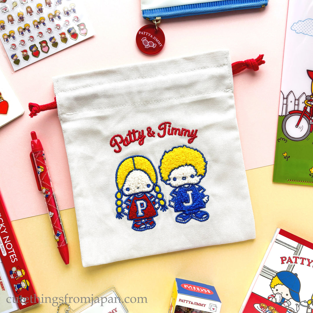 Sanrio Drawstring Purse - Patty & Jimmy