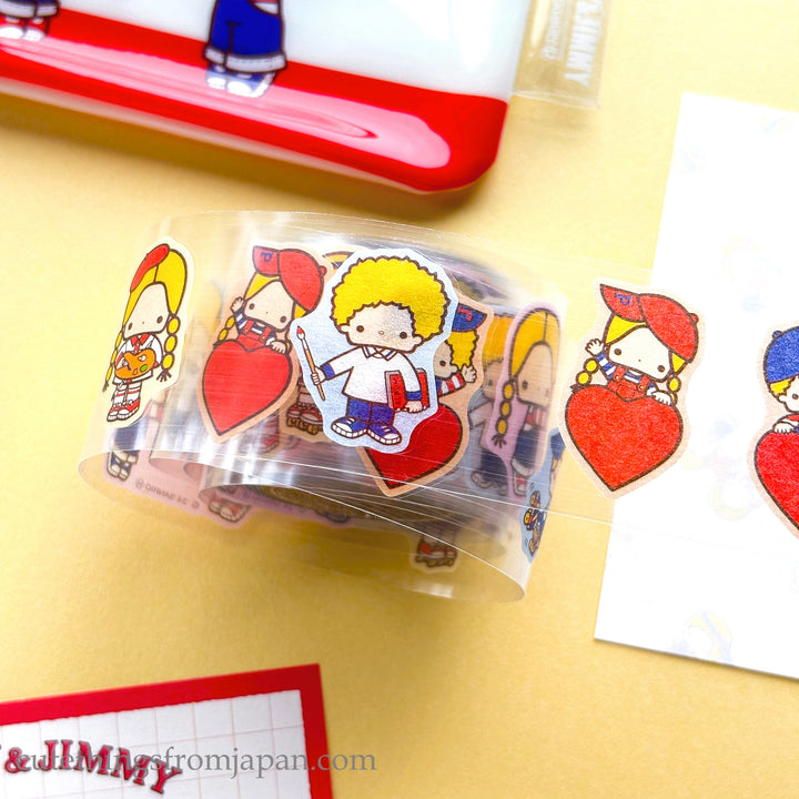 Sanrio Stickers Roll - Patty & Jimmy