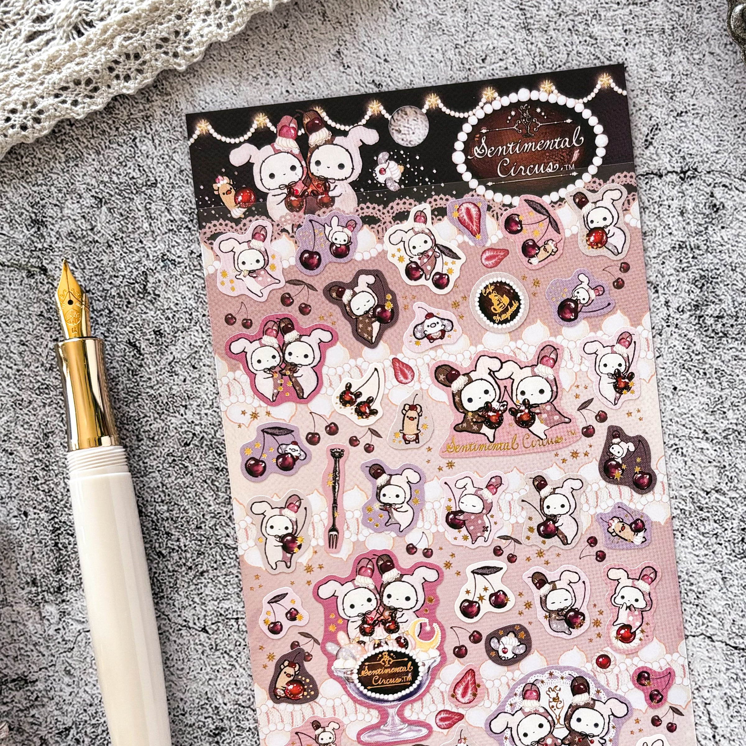 Sentimental Circus / Stickers - Night Parfait