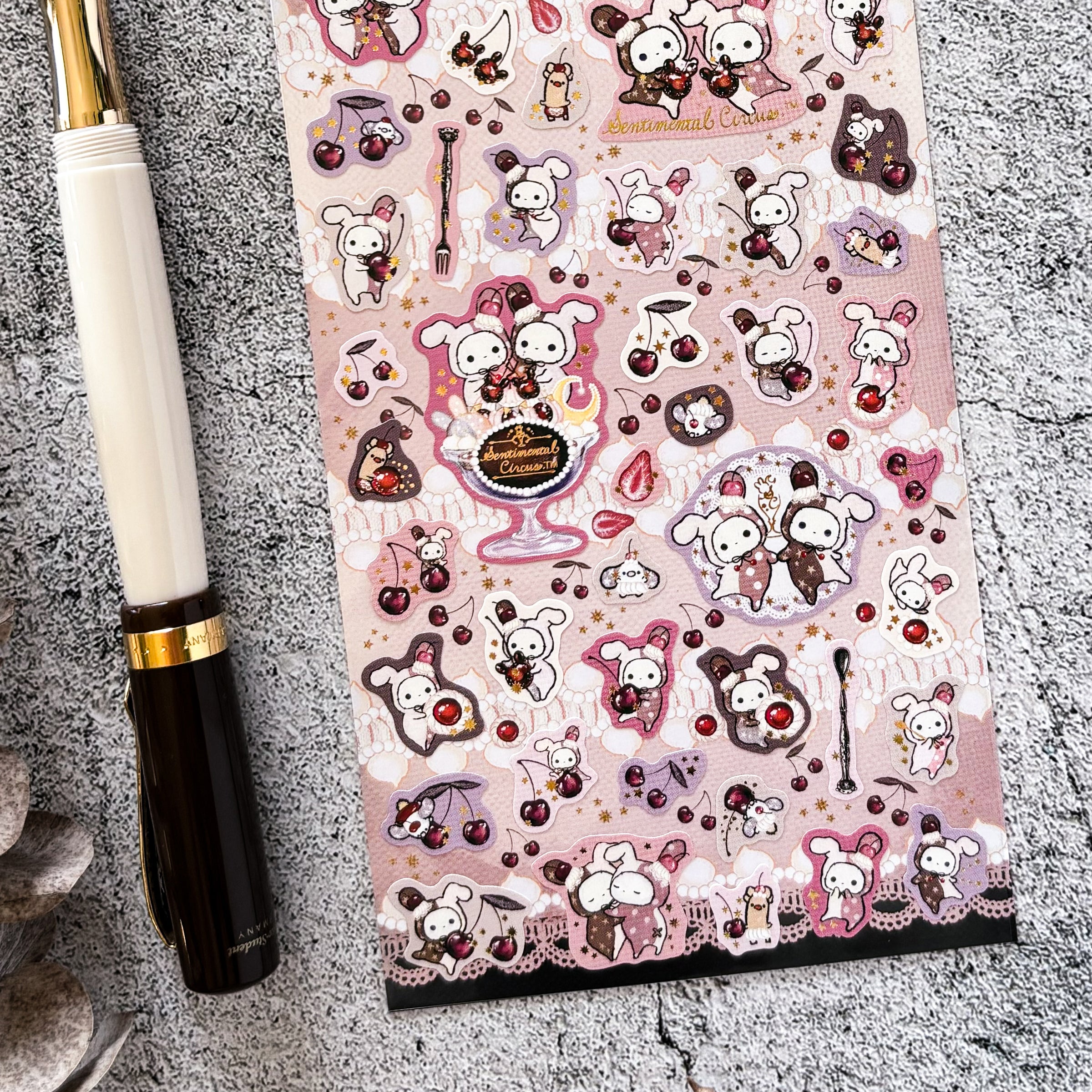 Sentimental Circus / Stickers - Night Parfait