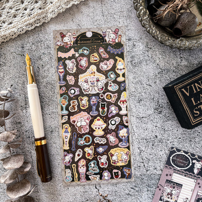 Sentimental Circus Stickers - Night Parfait