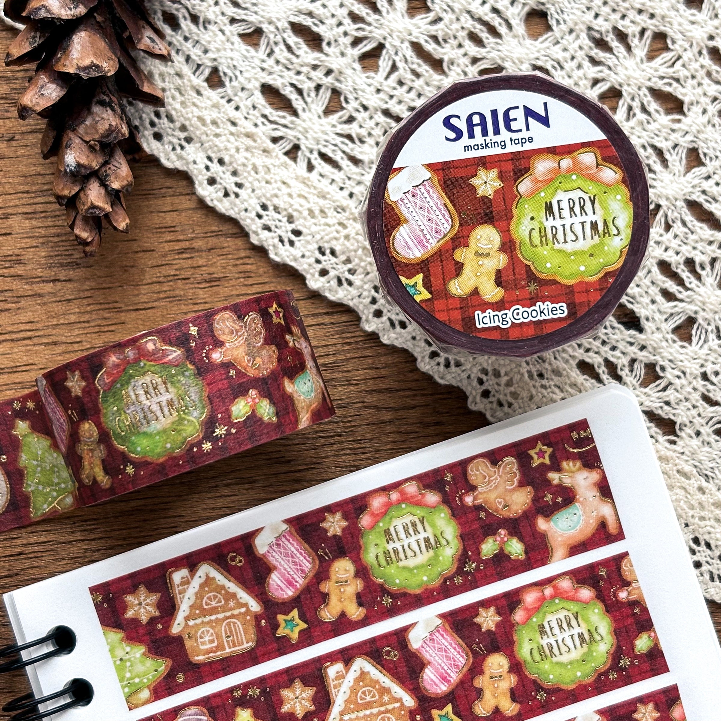 Winter Limited / SAIEN / Washi Tape - Cookies
