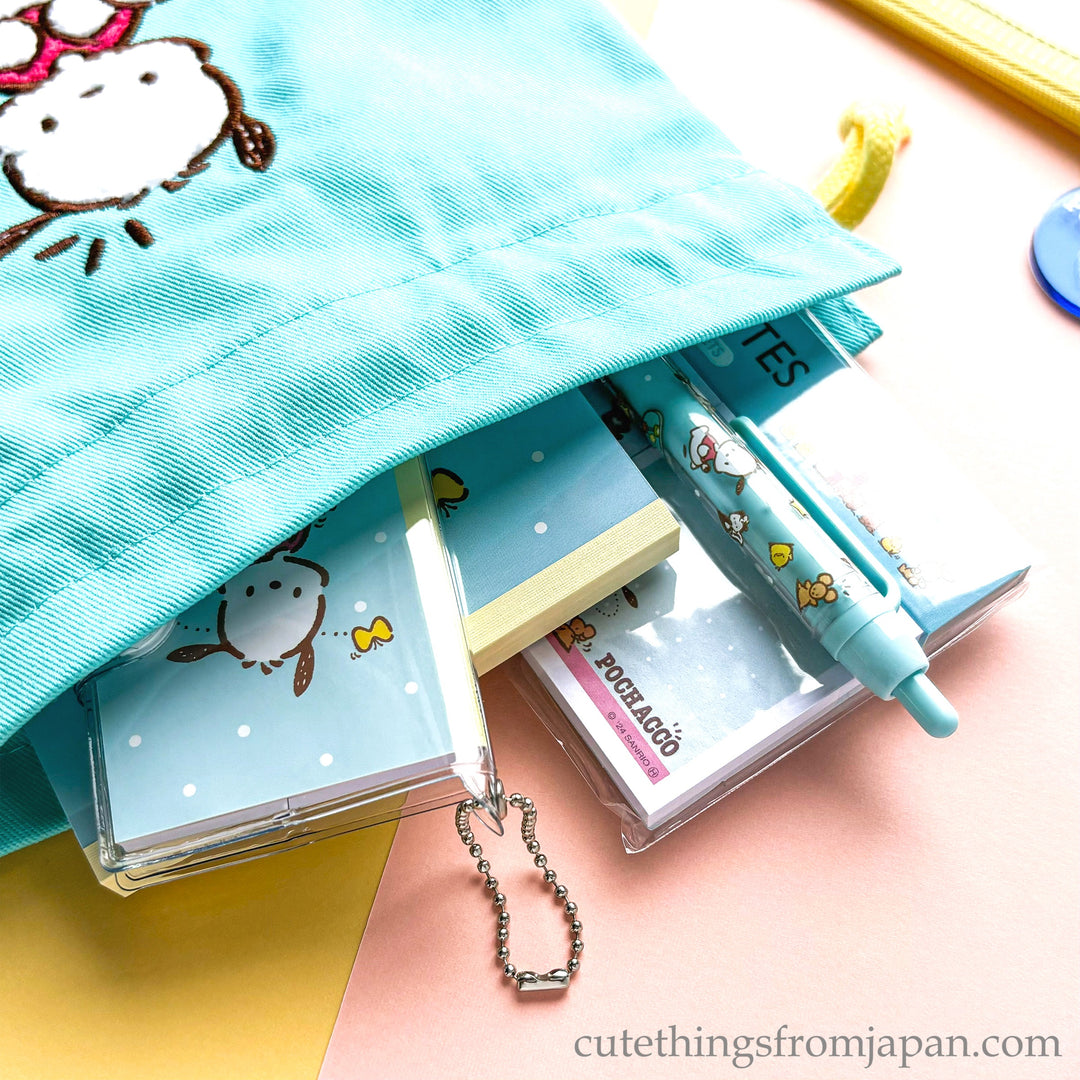 Sanrio Drawstring Purse - Pochacco