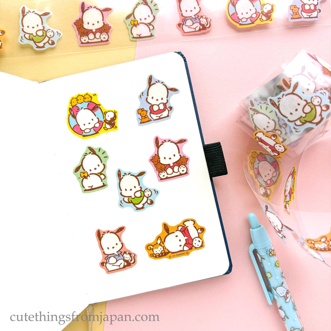 Sanrio Stickers Roll - Pochacco