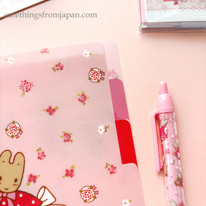 Sanrio A5 Clear File - Marron Cream