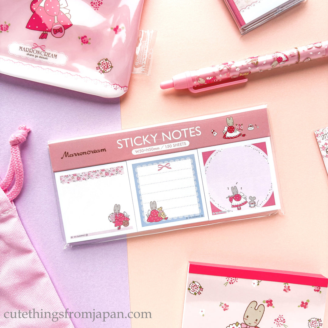 Sanrio Sticky Notes - Marron Cream