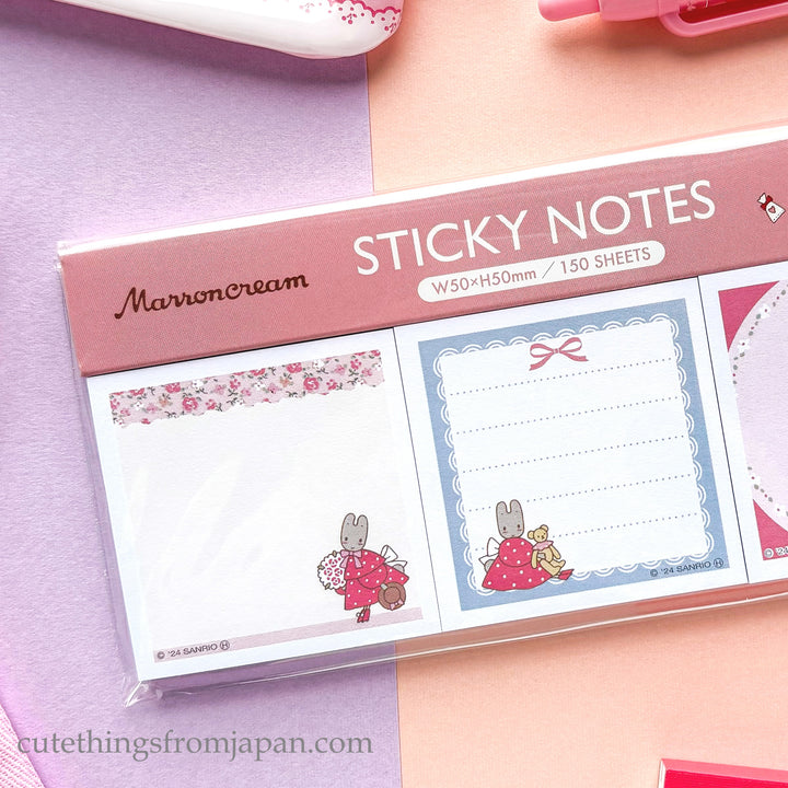 Sanrio Sticky Notes - Marron Cream