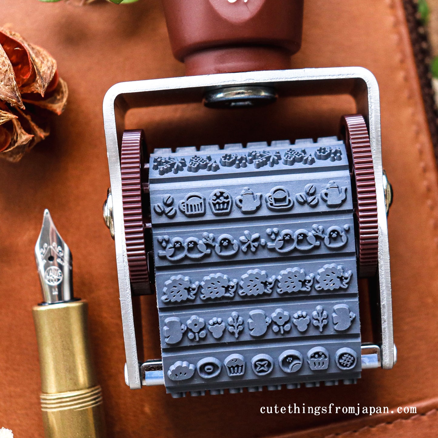 Rotating Deco Stamp - Happy Day