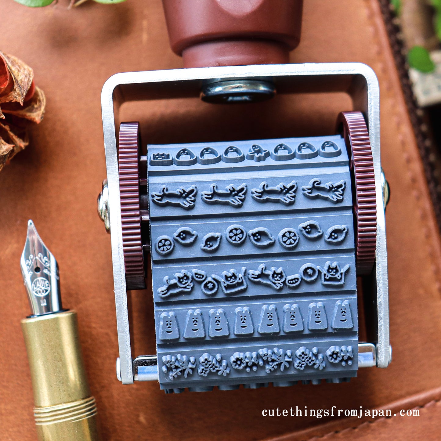 Rotating Deco Stamp - Happy Day