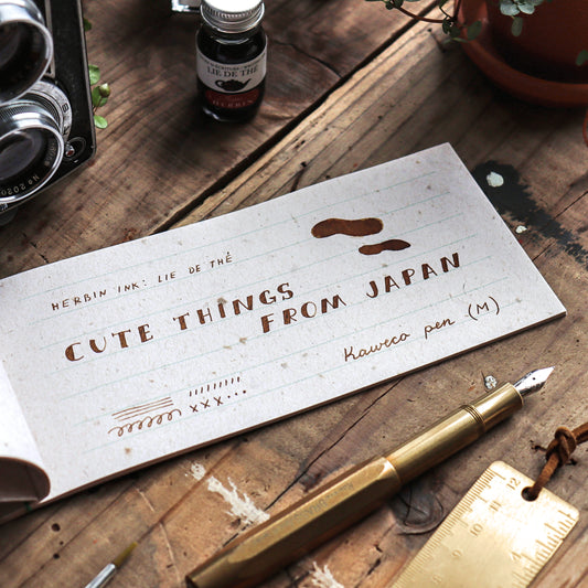 Sutenai Washi Paper Memo Pad (Ruled)