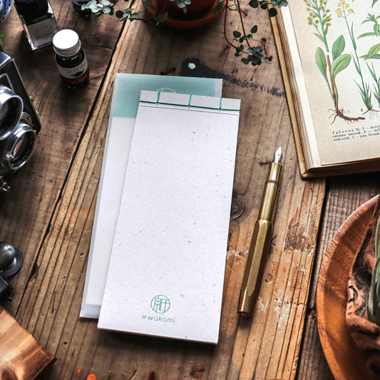 Sutenai Washi Paper Memo Pad (Ruled)