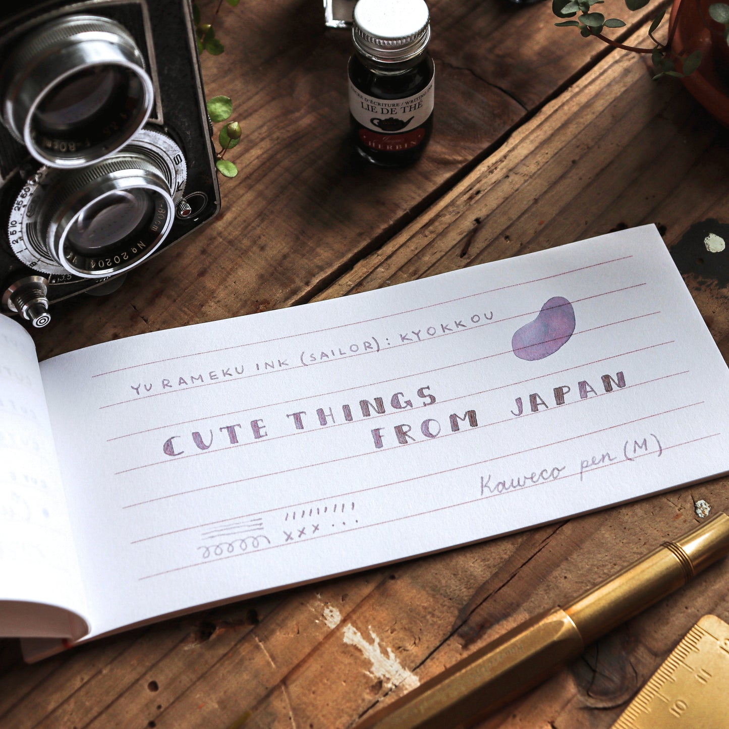 Torinoko Washi Paper Memo Pad (Ruled)