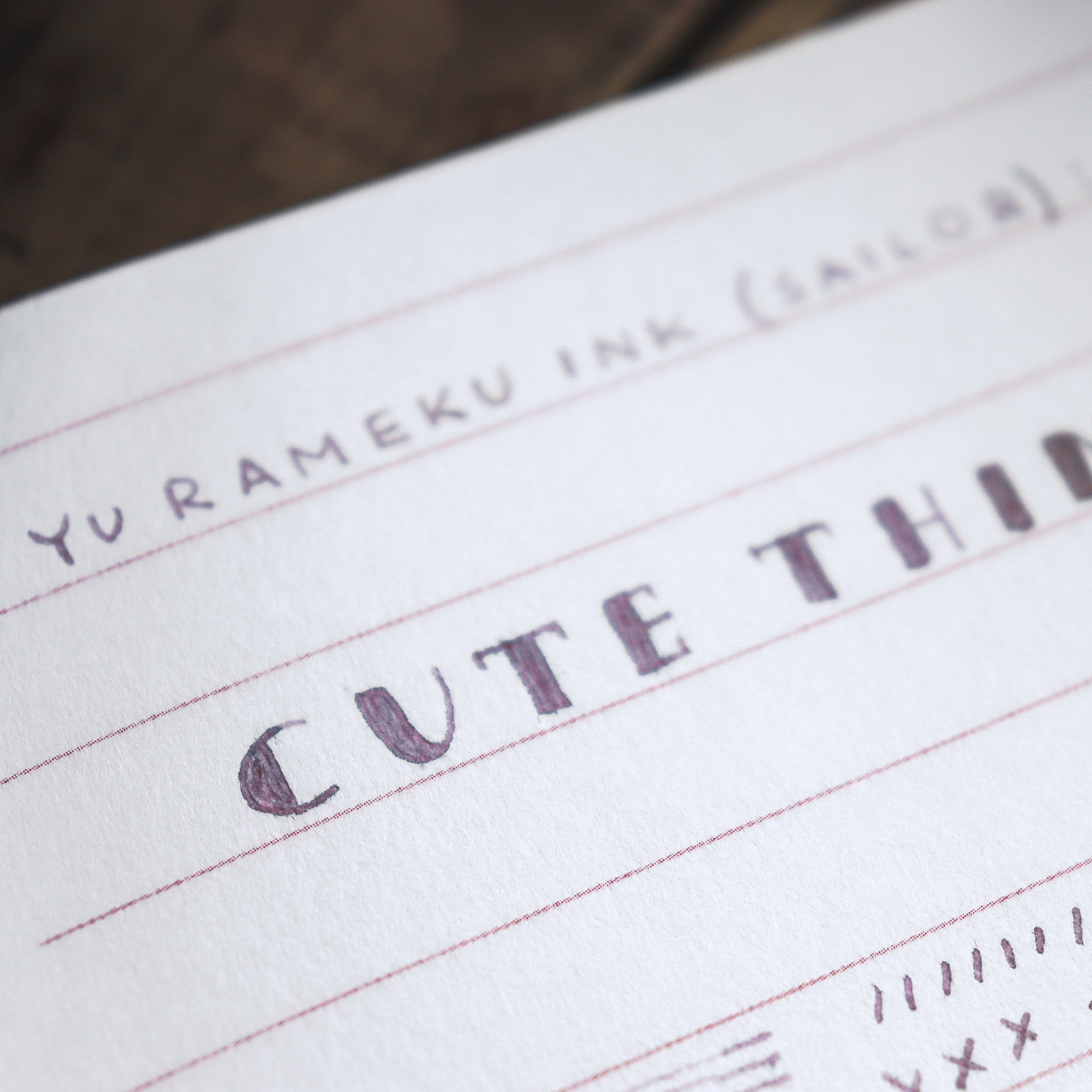 Torinoko Washi Paper Memo Pad (Ruled)