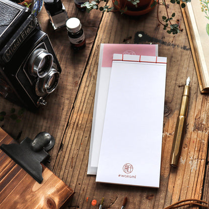 Torinoko Washi Paper Memo Pad (Ruled)