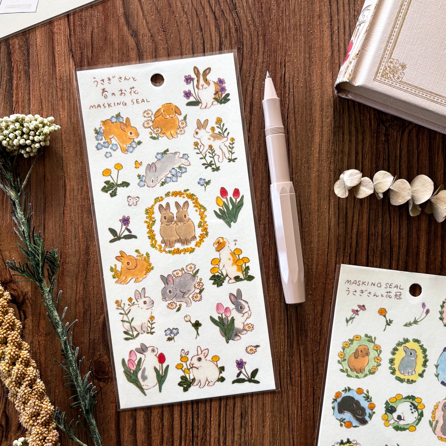 Shinako Moriyama Stickers - Spring is Here