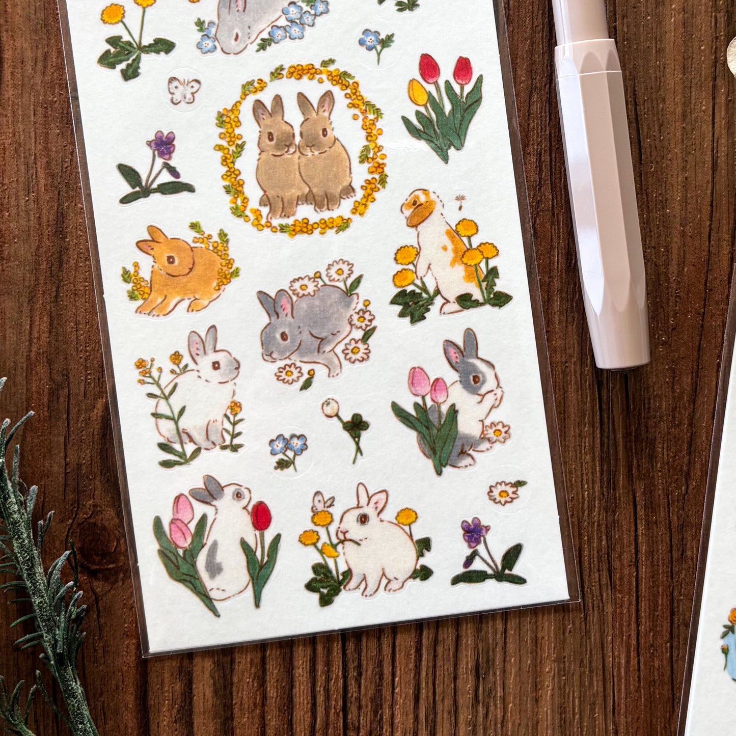 Shinako Moriyama Stickers - Spring is Here