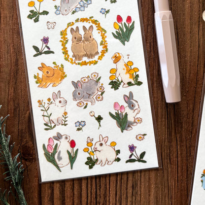 Shinako Moriyama Stickers - Spring is Here