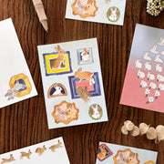 Shinako Moriyama / Memo Pad - Bunny and Frames