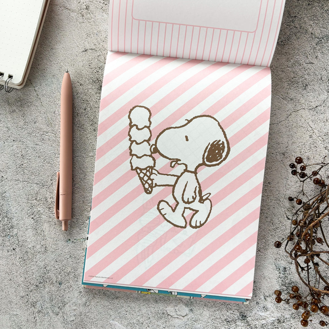 100 Writing Paper Pad - Snoopy