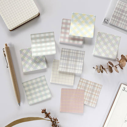 12 Design Sticky Note - Checkered
